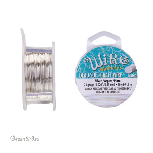 Проволока Wire Elements 24 Ga Silver (CW24R-SL-10)
