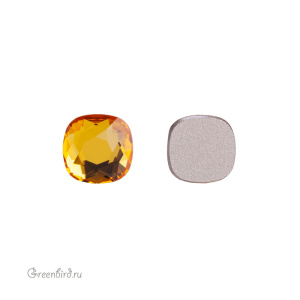 Swarovski 2471 Клеевые стразы Кушон 7 мм, подсолнух (#292), 1 шт.