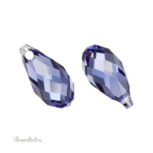 6010 подвеска Briolette Pendant 11x5,5mm – Tanzanite (#539)
