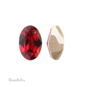 Swarovski 4120 Овал 6х4 мм, сиам (#208), 1 шт.