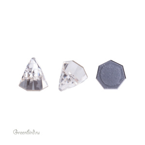 Swarovski 2019 Термостразы Шип круглый 5x5 мм, прозрачный (#001), 1 шт.