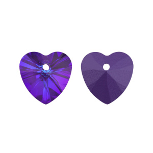 Crystalbird 6228C Ð¿Ð¾Ð´Ð²ÐµÑÐºÐ° Heart 10 Ð¼Ð¼ â Tanzanite MI (#539MI), 1 ÑÑ. (#CBPN-0038)