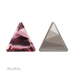 Swarovski 4717 Дельта 15,5 мм, античный розовый (#001ANTP), 1 шт.