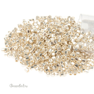 Бисер MIYUKI Delica Hex Cut шестиугольный 11/0 (#35), 4,5 г