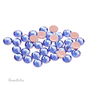 Swarovski 2078 Термостразы круглые SS20, сапфир (#206), уп. 36 шт.