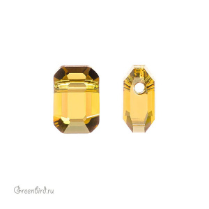 Swarovski 5514 Бусина Маятник 8х5,5 мм, солнечный металлик (#001METSH), 1 шт.