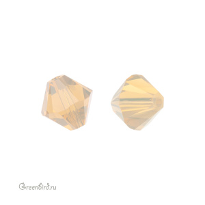 Swarovski 5328 Биконус 8 мм, песочный опал (#287), 1 шт.