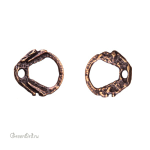 "Стимпанк", тоггл-элемент, ант. бронза, 1 шт. (#1441)