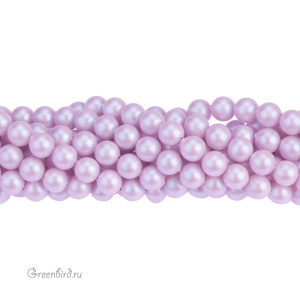 Swarovski 5810 Жемчуг 5 мм, иризирующий мечтательный розовый (#2025), уп. 20 шт.
