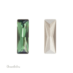 Swarovski 4547 Багет Принцесса 15x5 мм, эринит (#360), 1 шт.