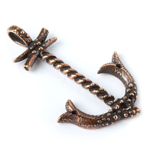 "Капитан", центральный элемент, ант. бронза, 1 шт. (#3832)