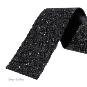 Swarovski 57000 Кристальная ткань Crystal Fabric Bandings 30 мм, 012/280HEM, 5 см
