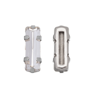 ÐÑÐ¸ÑÑÐ°Ð»Ð» Ð² Ð¾Ð¿ÑÐ°Ð²Ðµ 4547C 15x5 Ð¼Ð¼ Crystalbird - Crystal (#001), ÑÐ¾Ð´Ð¸Ð¹, 1 ÑÑ. (#CBCS-0049)