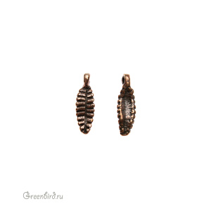 "Реликтовый лес", подвеска, ант. бронза, 1 шт. (#2650)