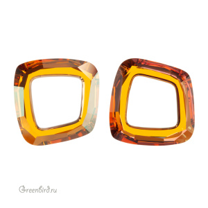 4437 Cosmic Square Ring 20 мм – Copper (#001COP)