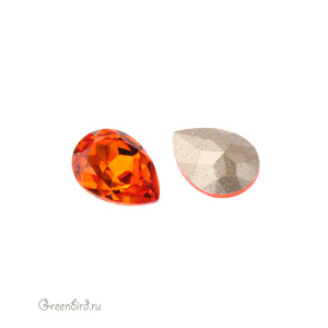 4320 Pear Fancy Stone 6х4 мм – Tangerine (#259)