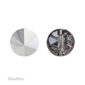 Swarovski 5062 Бусина Шип круглый 5,5 мм, светлый хром (#001LTCH), 1 шт.