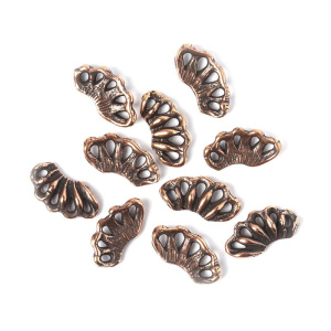 "Мхи и травы", коннектор, ант. бронза, 1 шт. (#28106)