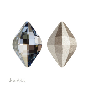 Swarovski 4230 Лемон 19х12 мм, голубая дымка (#001BLSH), 1 шт.