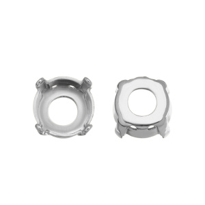 1088 Оправа для кристалла Chaton SS39, серебристый, уп. 4 шт. (#CBCH39-02)