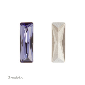 Swarovski 4547 Багет Принцесса 15x5 мм, танзанит (#539), 1 шт.