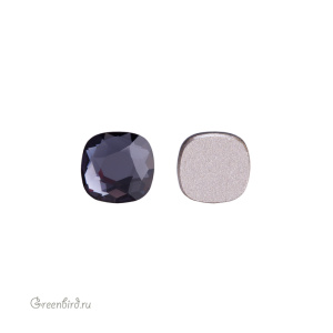 Swarovski 2471 Клеевые стразы Кушон 7 мм, графит (#253), 1 шт.