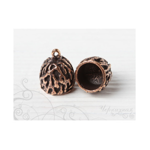 Концевик, ант. бронза, 1 шт. (#2930)