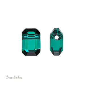Swarovski 5514 Бусина Маятник 8х5,5 мм, изумруд (#205), 1 шт.