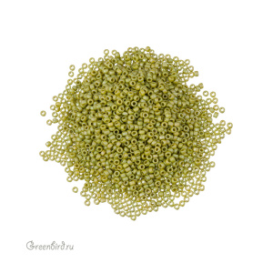 Бисер японский круглый MIYUKI Round 15/0 Frost Glaze (#4697), 10 г