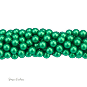 Swarovski 5810 Жемчуг 5 мм, эдем зеленый (#2014), уп. 20 шт.