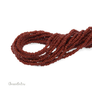 Бисер граненый Preciosa Charlotte Cut 13/0, Brown (#93300)