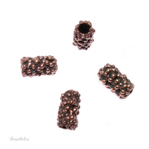 "Архаика", бусина, ант. бронза (#0110)