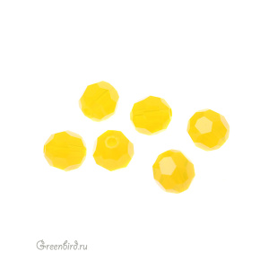 Swarovski 5000 Бусина круглая 6 мм, желтый опал (#231), 1 шт.