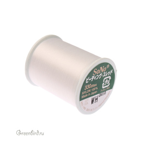 Нить SoNo катушка, белый (SONOWH)