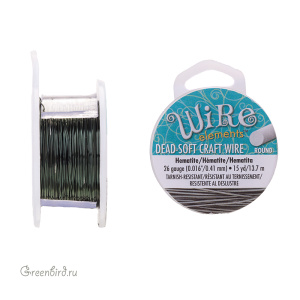 Проволока Wire Elements 26 Ga Hematite (CW26R-HE-15)