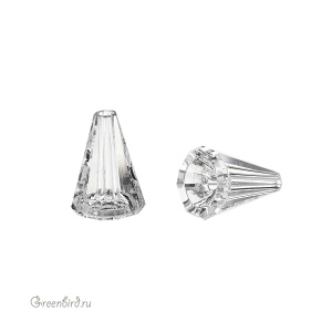 Swarovski 5540 Бусина Артемис 12 мм, прозрачный (#001), 1 шт.