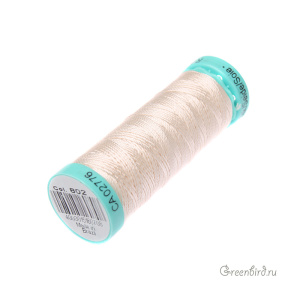 Шелковая нить Gutermann R753, 30м, кремовый (#802)