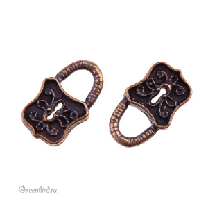 "Время рыцарей", подвеска, ант. бронза, 1 шт. (#1321)