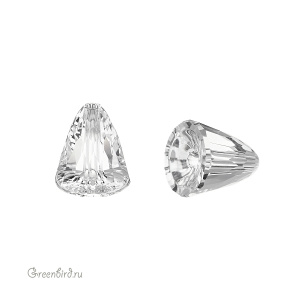 Swarovski 5541 Бусина Купол 11 мм, прозрачный (#001), 1 шт.