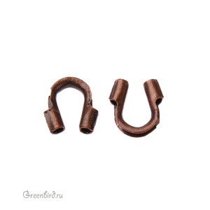 Протектор для тросика, ант. медь, 1 шт. (#25368-ACP)