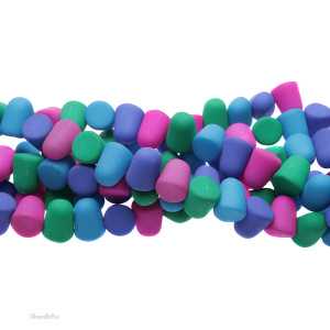 Gum Drops 7,5x10mm, Neon Dark Mix (#NEON2)