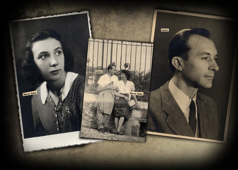 Мария Роза и Лазло