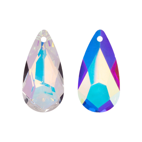Crystalbird 6100 подвеска Слеза 24 мм, Crystal Shimmer (#001SI), 1 шт.