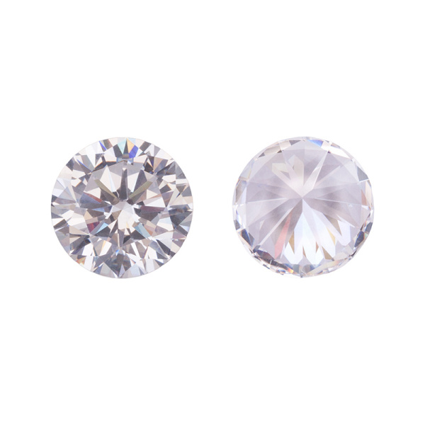 Фианит Crystalbird 10 мм, круглый, Crystal, 1 шт. (#CBFN-04)